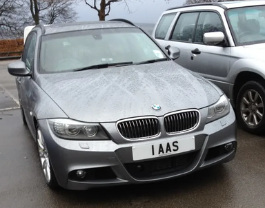 UK Number Plate 1 AAS