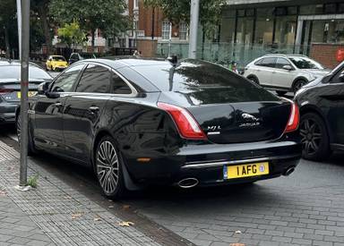 UK Number Plate 1 AFG