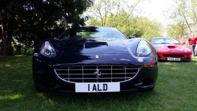 UK Number Plate 1 ALD