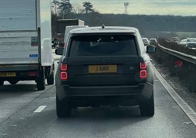 UK Number Plate 1 AMB