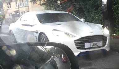 UK Number Plate 1 AML