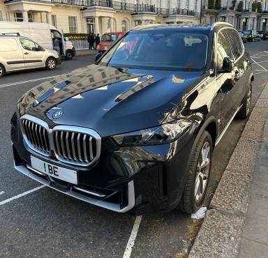 UK Number Plate 1 BE