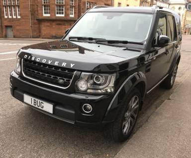 UK Number Plate 1 BUG