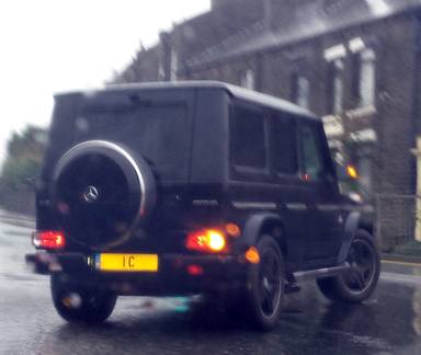 UK Number Plate 1 C