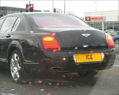 UK Number Plate 1 CE