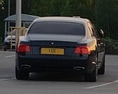 UK Number Plate 1 CE