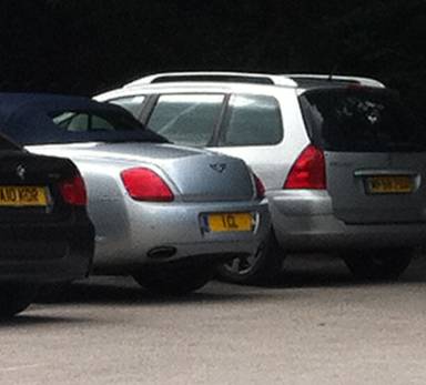 UK Number Plate 1 CL