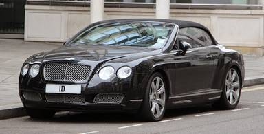 UK Number Plate 1 D