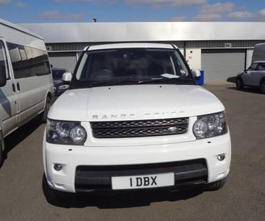 UK Number Plate 1 DBX