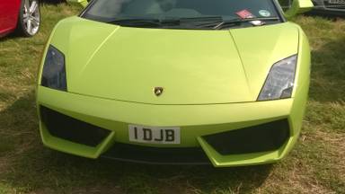 UK Number Plate 1 DJB