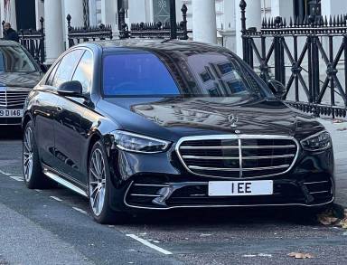 UK Number Plate 1 EE