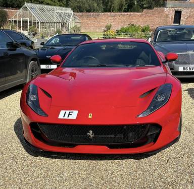 UK Number Plate 1 F