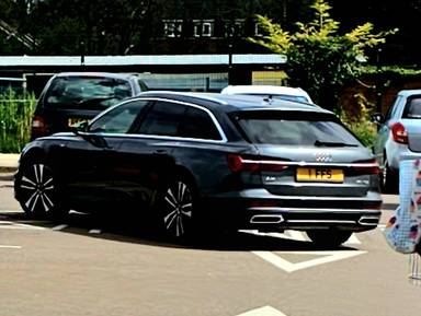 UK Number Plate 1 FFS