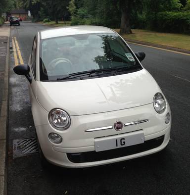 UK Number Plate 1 G