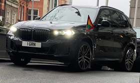 1 GRN on a vehicle — Grenada diplomatic registration