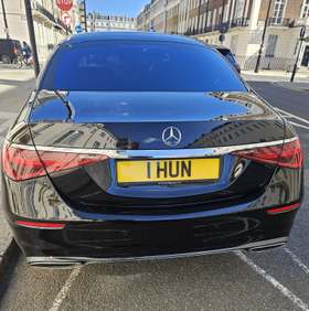1 HUN on a vehicle — Hungary diplomatic registration