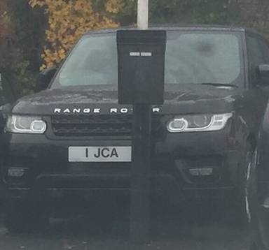 UK Number Plate 1 JCA