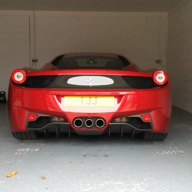 UK Number Plate 1 JJ