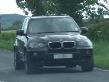 UK Number Plate 1 JRJ