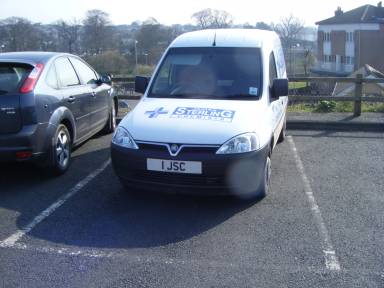 UK Number Plate 1 JSC