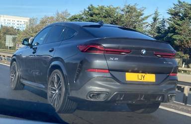 UK Number Plate 1 JY