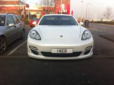 UK Number Plate 1 KCD
