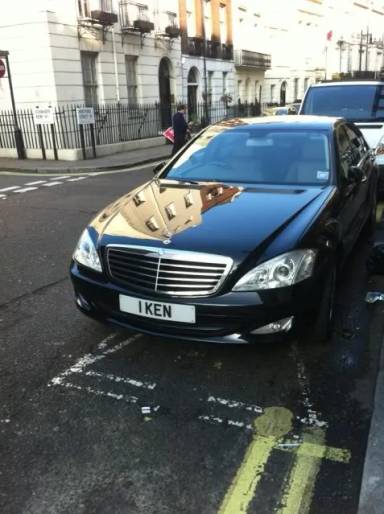 UK Number Plate 1 KEN