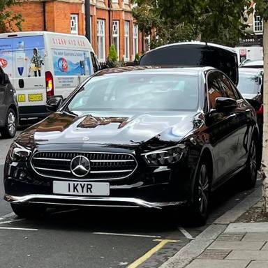 UK Number Plate 1 KYR