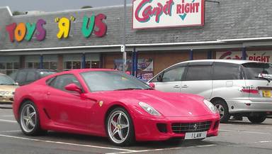 UK Number Plate 1 LAN