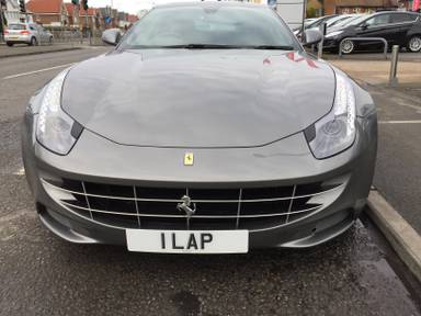UK Number Plate 1 LAP