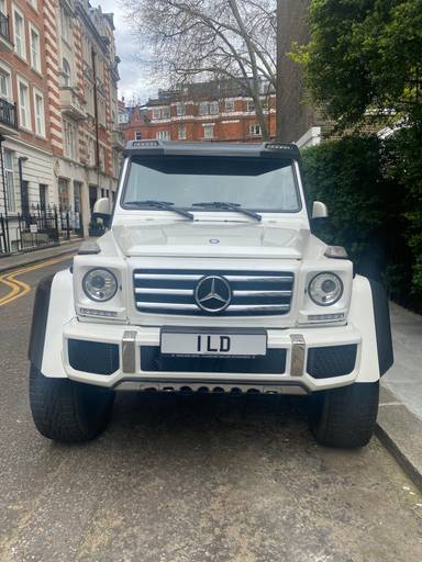 UK Number Plate 1 LD