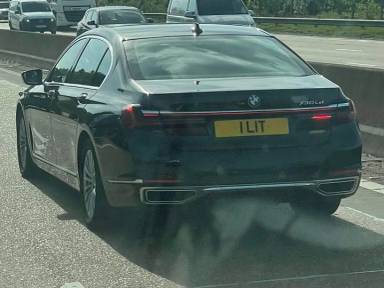 UK Number Plate 1 LIT