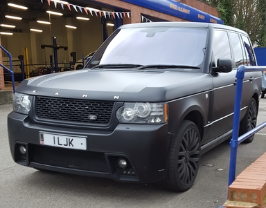 UK Number Plate 1 LJK