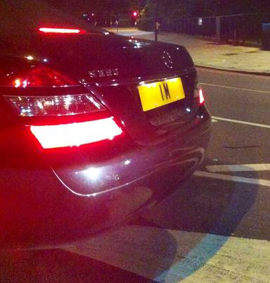 UK Number Plate 1 M