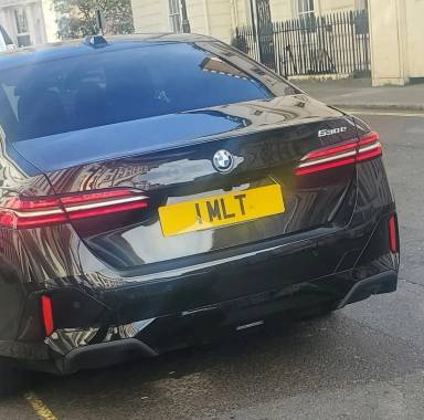 UK Number Plate 1 MLT