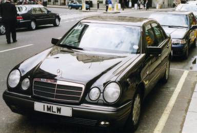 UK Number Plate 1 MLW