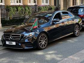 1 MRN on a vehicle — Mauritania diplomatic registration