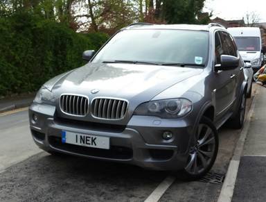 UK Number Plate 1 NEK