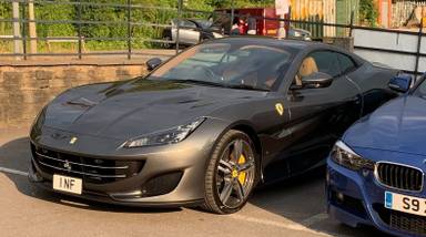 UK Number Plate 1 NF