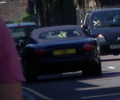 UK Number Plate 1 OC