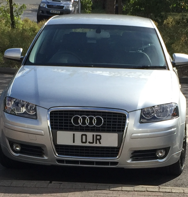 UK Number Plate 1 OJR