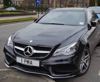 UK Number Plate 1 PMA