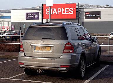 UK Number Plate 1 PNA