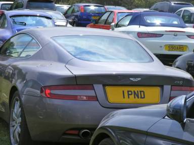 UK Number Plate 1 PND