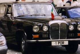 1 POR on a vehicle — Portugal diplomatic registration