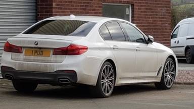 UK Number Plate 1 PUD