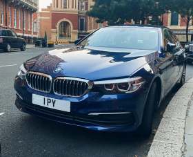 1 PY on a vehicle — Paraguay diplomatic registration