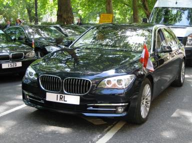 UK Number Plate 1 RL