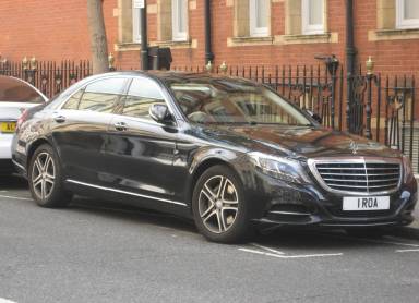 UK Number Plate 1 ROA