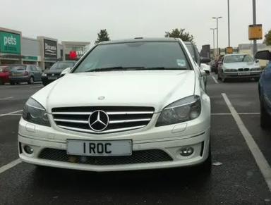 UK Number Plate 1 ROC
